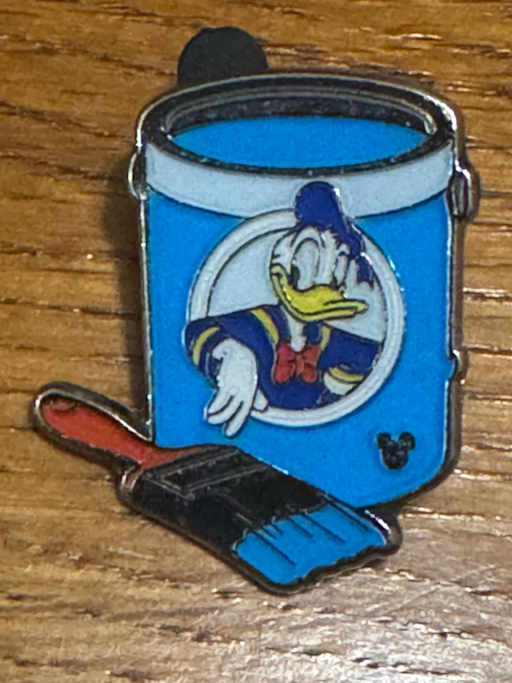 5/$25 Disney Donald Duck Paint Can Pin
